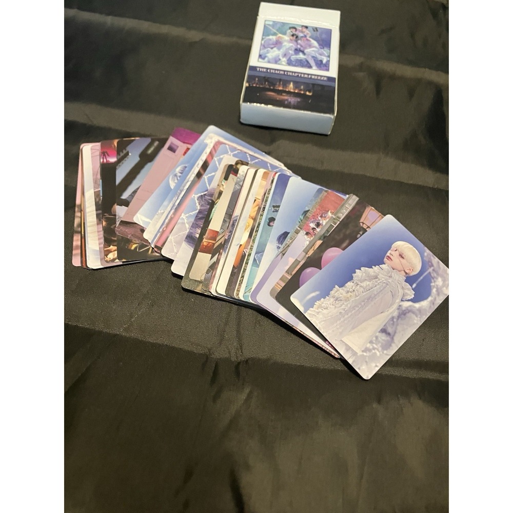 Stray Kids Lomo Cards Chaos Chapter Freeze 46 Pics Fan Based Photo Cards